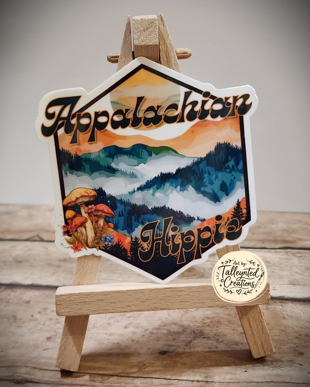 Appalachian Hippie Sticker