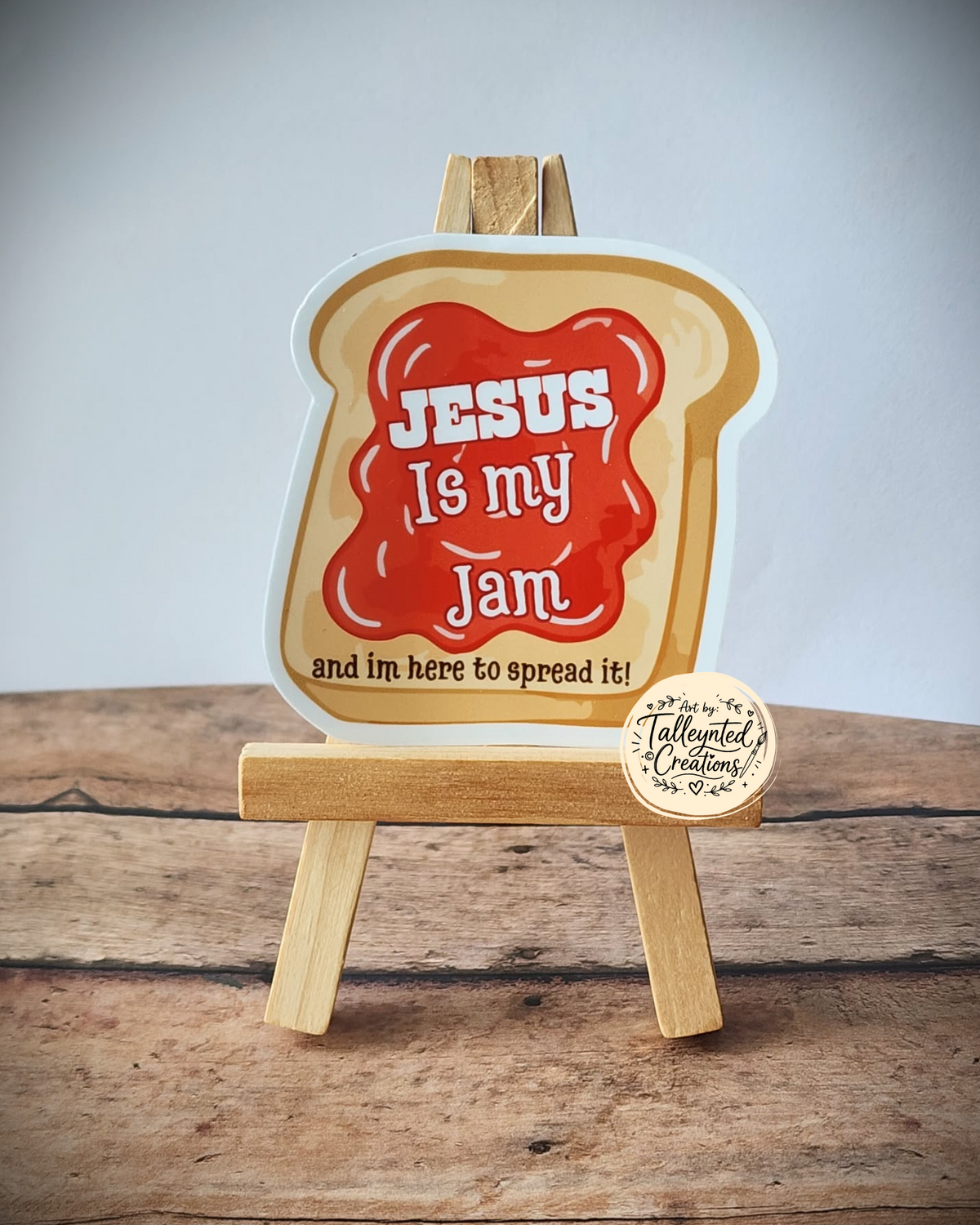 Jesus Is My Jam Sticker