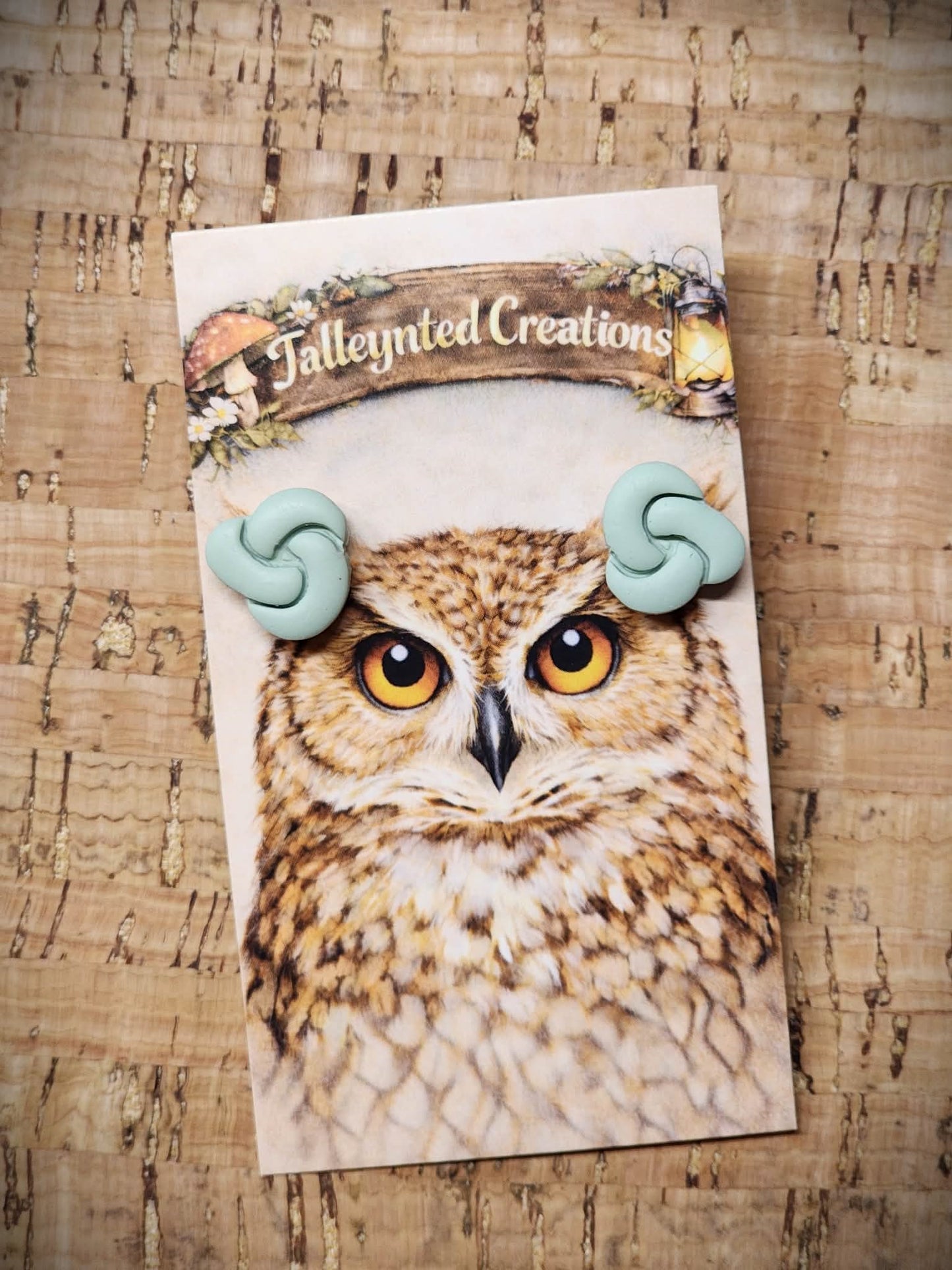 Holler Knot Stud Earrings