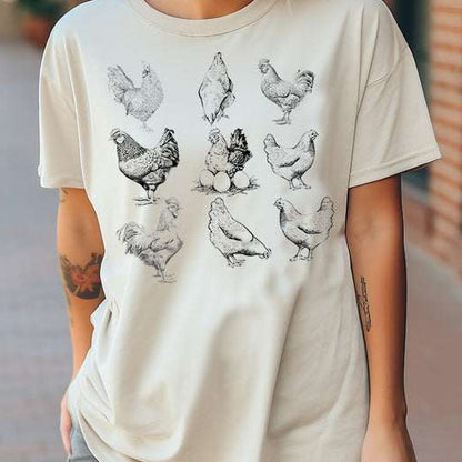 Chicken Square Tee