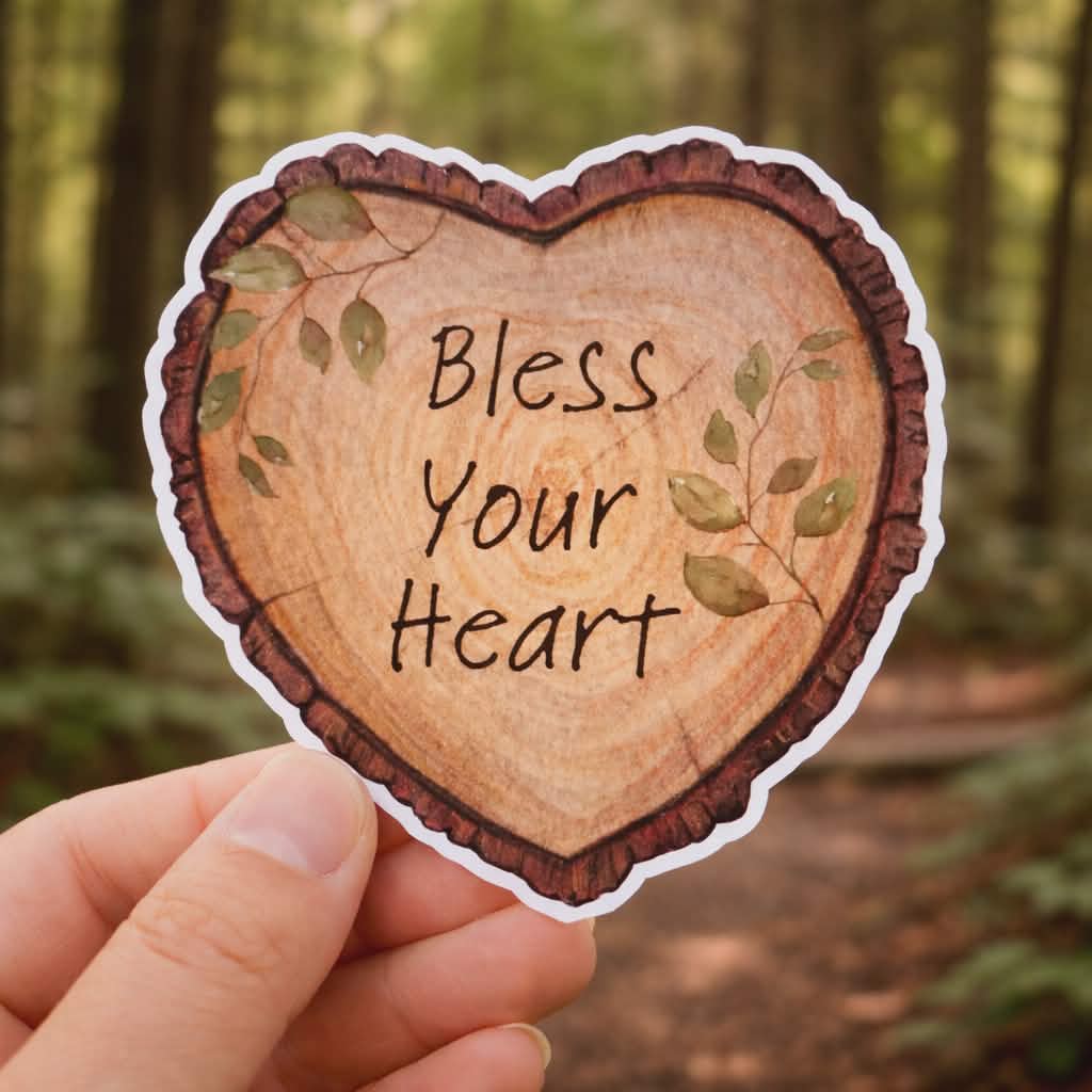 "Bless Your Heart" Sticker