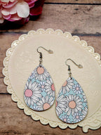 Blue Ridge Daisy Drop Earrings