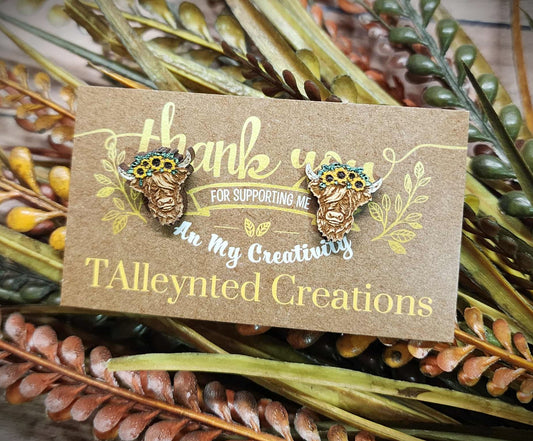 Highland Harvest Stud Earrings