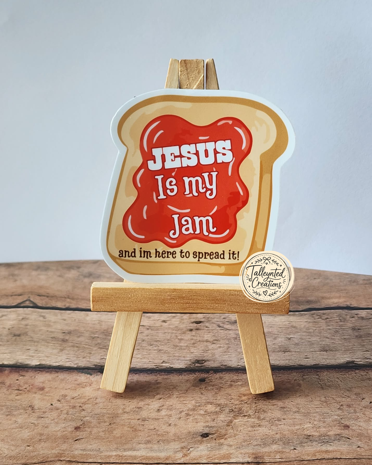 Jesus Is My Jam Sticker